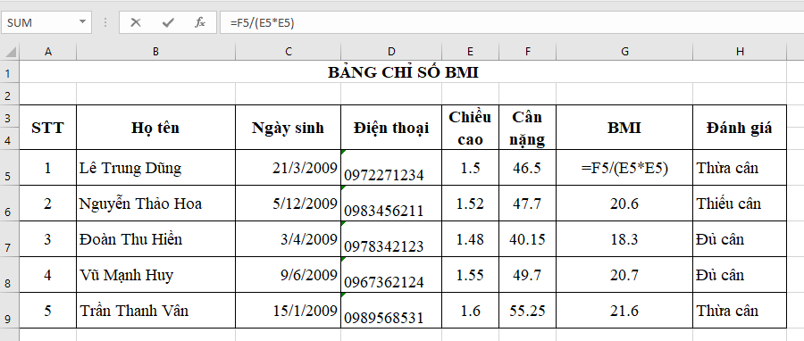 Tin học 7 bài 7 cánh diều