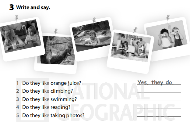 Sách bài tập Tiếng Anh 3 Wonderful World Unit 10 Lesson 3