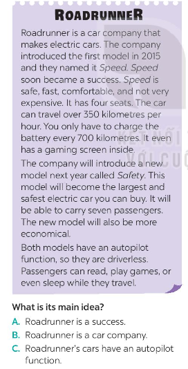 Unit 11 lớp 7 Skills 1 sách Global Success