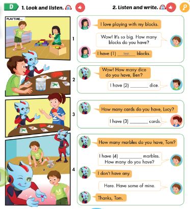 Sách Smart Start 3 Unit 7 Lesson 2