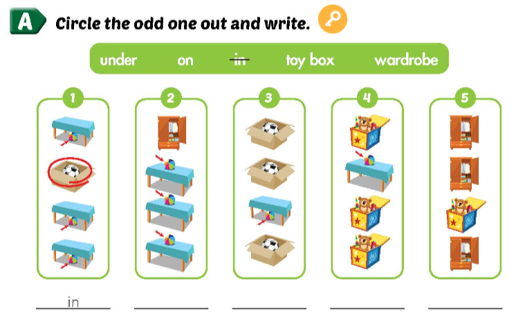 Sách bài tập Tiếng Anh 3 Smart Start Unit 7 Lesson 3