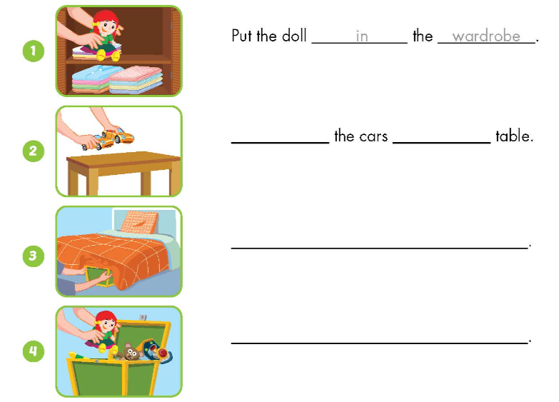 Sách bài tập Tiếng Anh 3 Smart Start Unit 7 Lesson 3