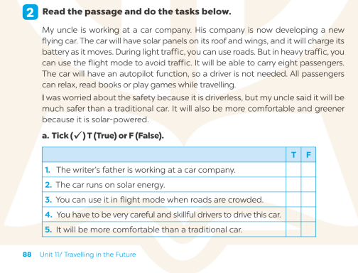 Giải SBT Tiếng Anh 7 Global Success Unit 11 Reading