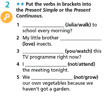 Giải sách bài tập Tiếng Anh lớp 7 Right On Unit 6 Grammar 6b