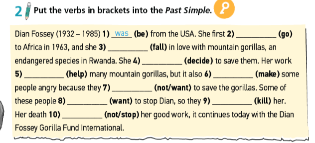 Tiếng Anh 7 Right On Unit 6 Grammar 6b