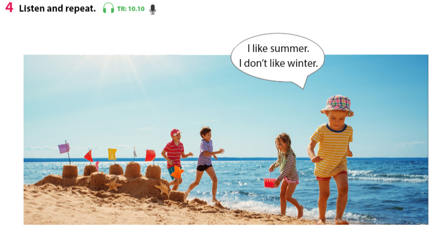 Tiếng Anh 3 Wonderful World Unit 10 Lesson 3