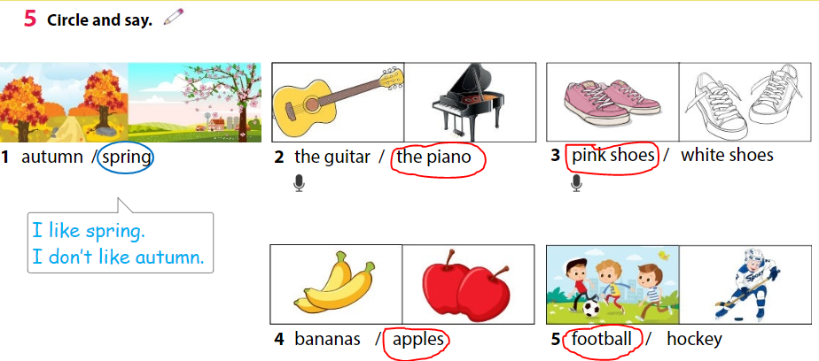 Tiếng Anh 3 Wonderful World Unit 10 Lesson 3