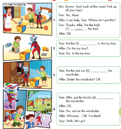 Sách Smart Start 3 Unit 7 Lesson 3