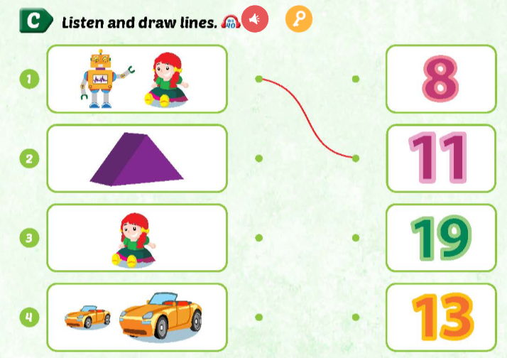 Sách bài tập Tiếng Anh 3 Smart Start Unit 7 Math