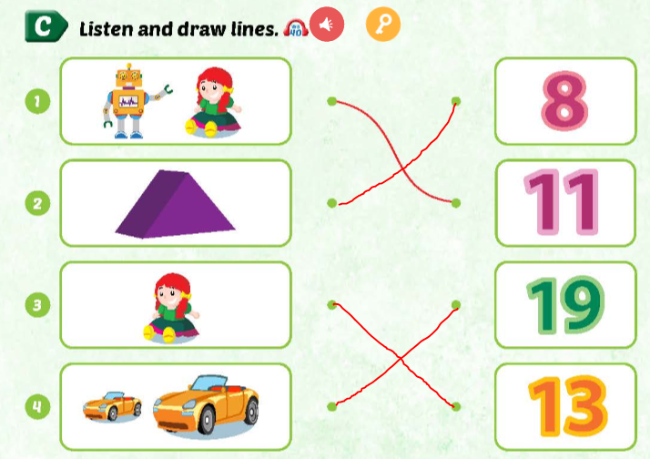 Sách bài tập Tiếng Anh 3 Smart Start Unit 7 Math