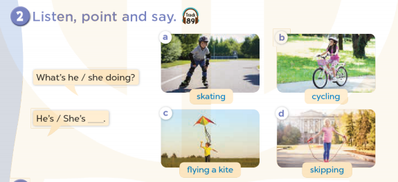 Tiếng Anh lớp 3 Global Success Unit 19 Lesson 2