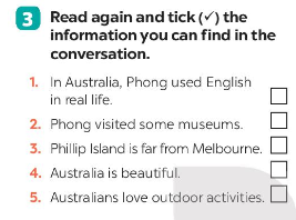 Unit 12 lớp 7 Getting Started sách Global Success