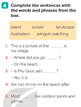 Unit 12 lớp 7 Getting Started sách Global Success