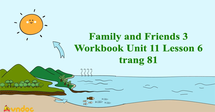 Family and Friends 3 Workbook Unit 11 Lesson 6 trang 81 - Giải SBT ...