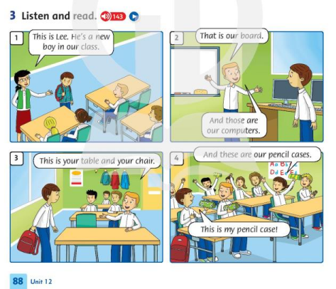 Family and Friends 3 Unit 12 Lesson 1 trang 88