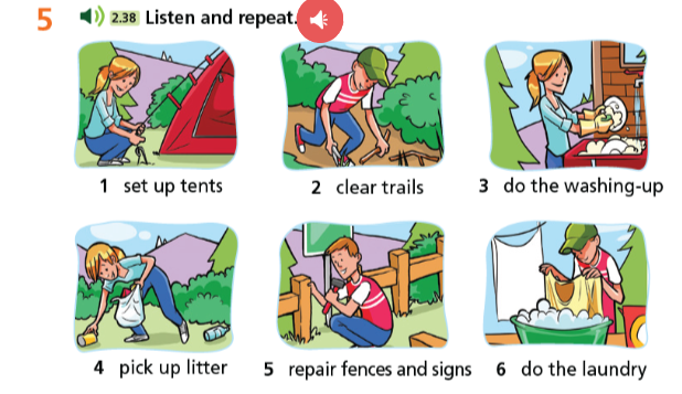 Tiếng Anh 7 Right On Unit 6 Skills 6f