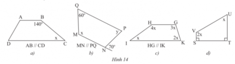 Giải Bài tập 1 trang 71 sgk Toán 8 tập 1 Chân trời