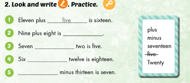 Sách Tiếng Anh 3 Smart Start Unit 7 Math