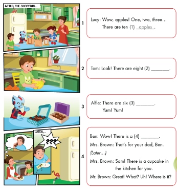 Sách Tiếng Anh 3 Smart Start Unit 8 Lesson 1