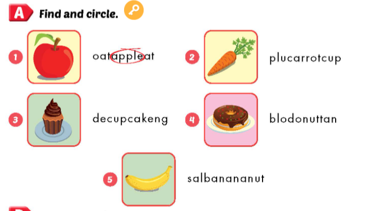 Sách bài tập Tiếng Anh 3 Smart Start Unit 8 Lesson 1