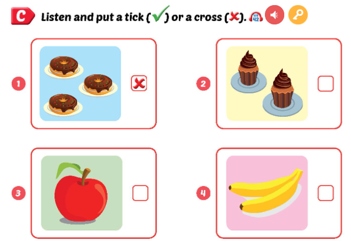 Sách bài tập Tiếng Anh 3 Smart Start Unit 8 Lesson 1