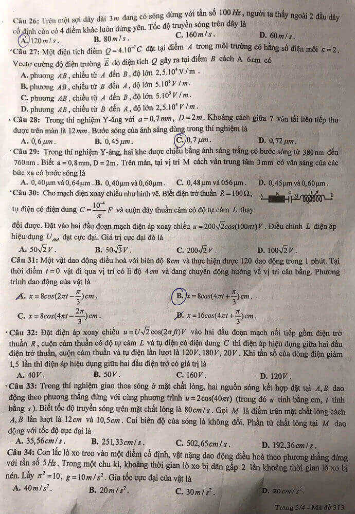 Đề thi thử THPT Quốc gia năm 2023 môn Lý Sở GD&ĐT Hưng Yên