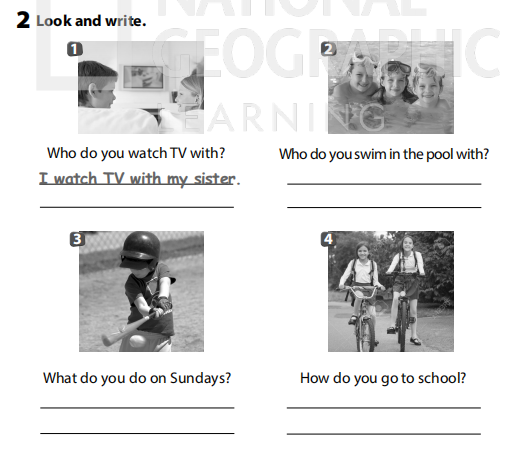 Sách bài tập Tiếng Anh lớp 3 Wonderful World Review 6