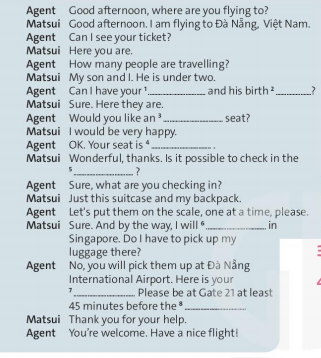 Tiếng Anh 7 Friends Plus Unit 8 Speaking