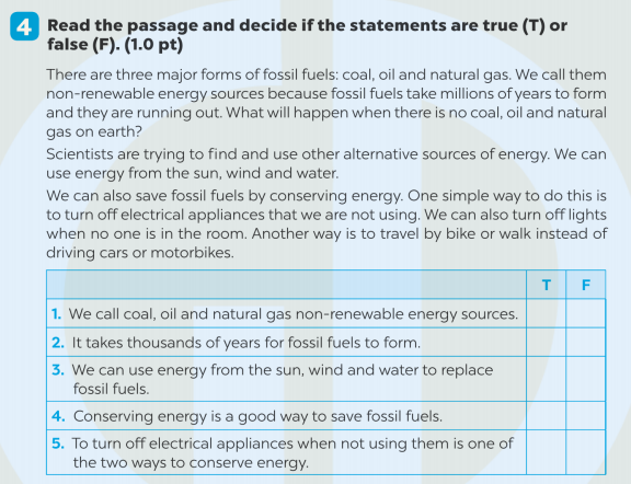 Giải SBT Tiếng Anh 7 Global Success Test Yourself 4