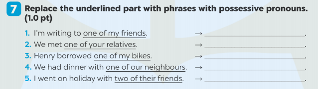 Giải SBT Tiếng Anh 7 Global Success Test Yourself 4