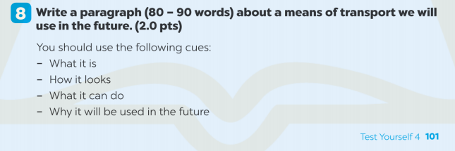 Giải SBT Tiếng Anh 7 Global Success Test Yourself 4