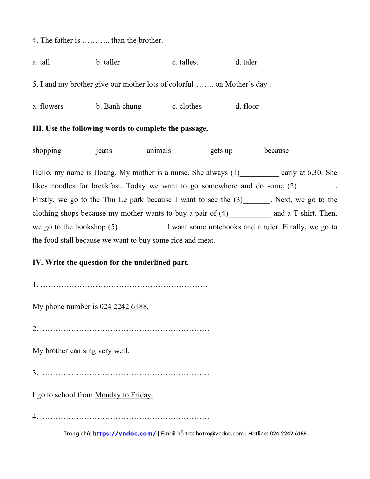 bai tap on he lop 4 len 5 mon tieng anh so 2 002*457170