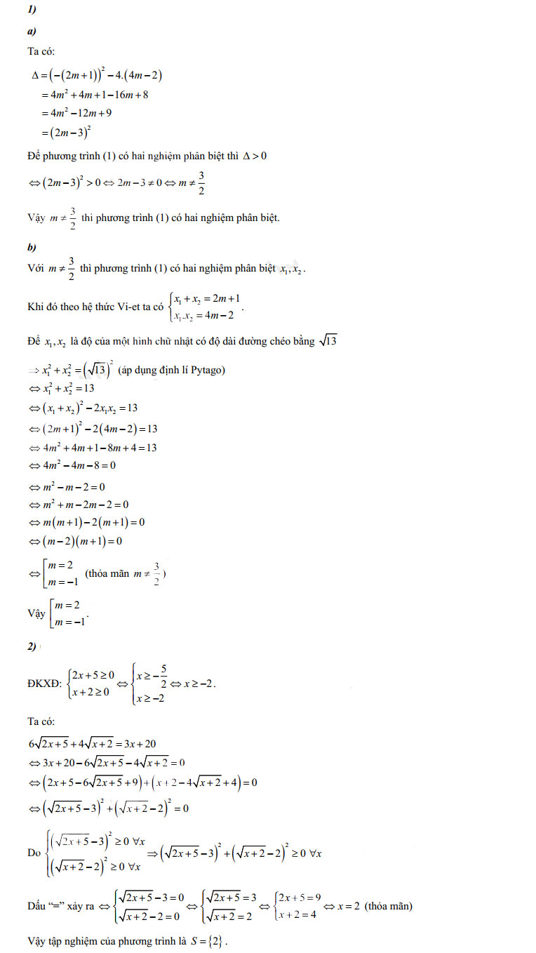 Đề thi Toán vào 10 Chuyên Lê Hồng Phong, Nam Định 2023
