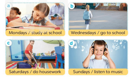 Tiếng Anh lớp 4 unit 3 lesson 2 trang 24 25