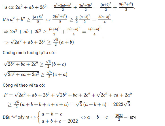 Đáp án đề thi tuyển sinh lớp 10 môn Toán năm 2022 Thái Bình câu 5