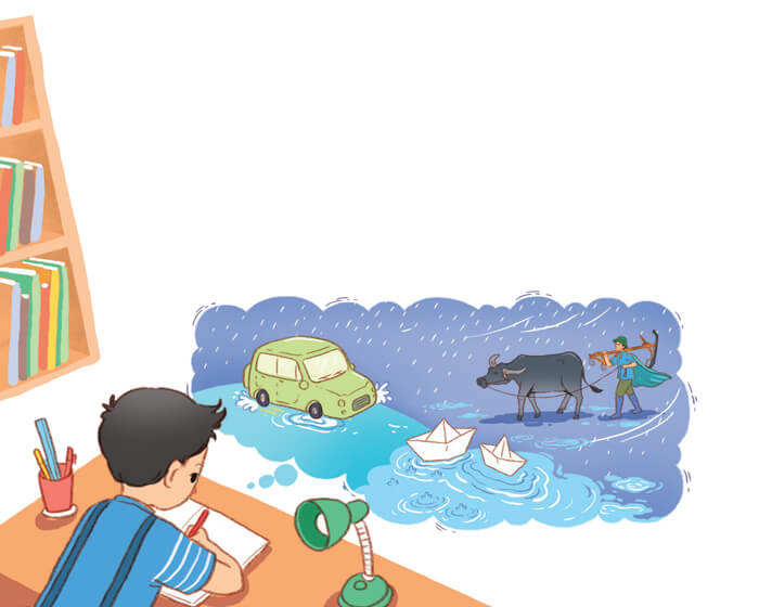 Bức tường có nhiều phép lạ lớp 4