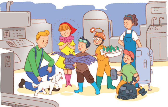 Ở Vương quốc Tương Lai lớp 4