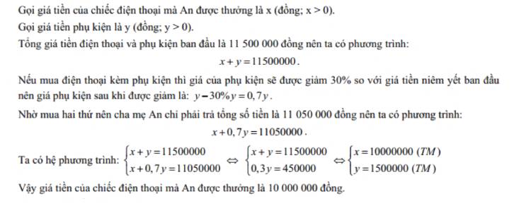 Đáp án đề thi tuyển sinh lớp 10 môn Toán năm 2023 Sóc Trăng câu 4