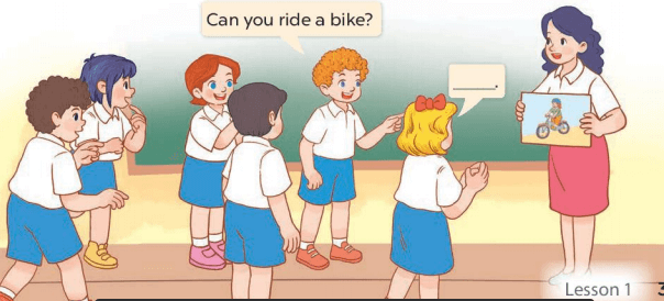 Tiếng Anh lớp 4 unit 5 lesson 1 trang 34 35