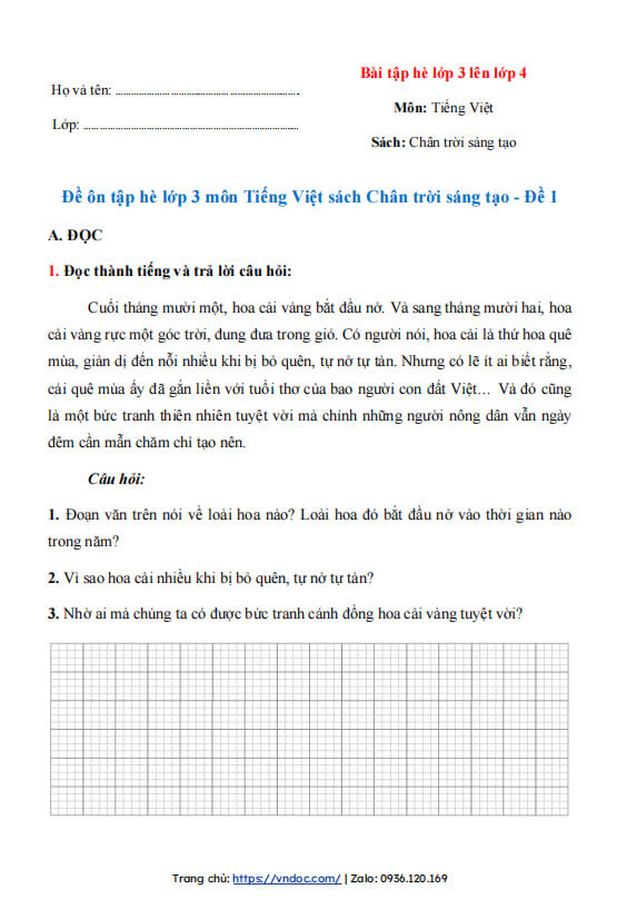 de on tap he lop 3 mon tieng viet sach chan troi sang tao de 1 h1*463086