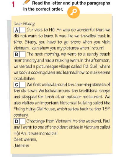 Tiếng Anh 11 Bright Unit 2 2e Writing