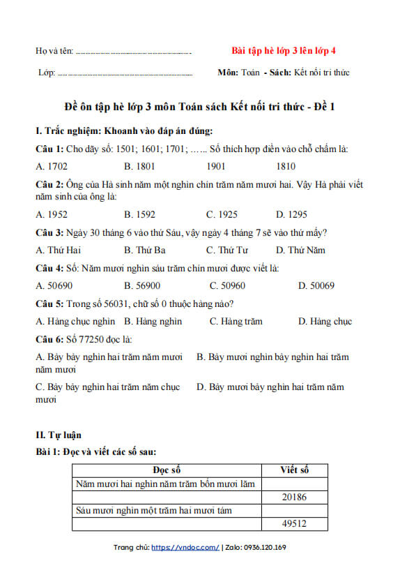 de on tap he lop 3 len lop 4 mon toan tieng viet sach ket noi tri thuc so 1*463462