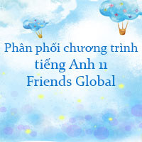 Phân phối chương trình tiếng Anh 11 Friends Global