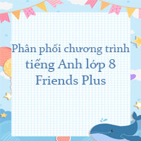 Phân phối chương trình tiếng Anh 8 Friends Plus