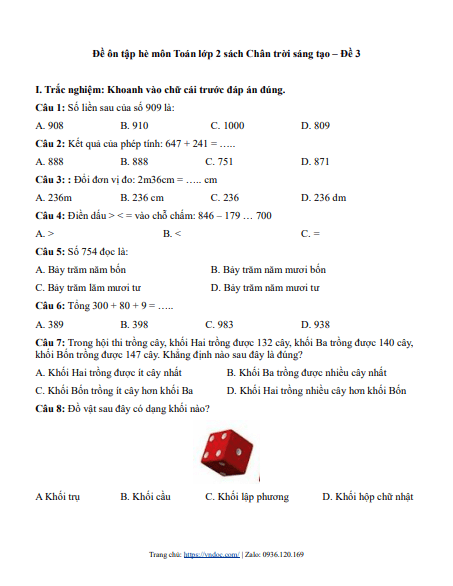 minh hoa de so 3 on tap he mon toan lop 2 ctst h1*465452