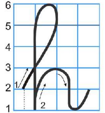 Viết chữ cái Tiếng Việt h