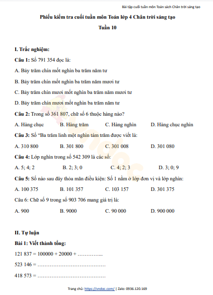 minh hoa bai tap cuoi tuan 10 toan 4 ctst h1*467396