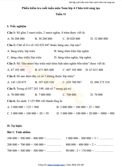 minh hoa bai tap cuoi tuan 11 toan 4 ctst h1*467663