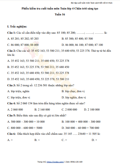 minh hoa bai tap cuoi tuan 16 toan 4 ctst h1*468292
