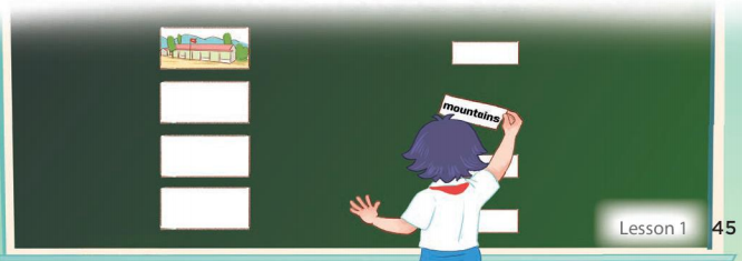 Tiếng Anh lớp 4 unit 6 lesson 1 trang 44 45